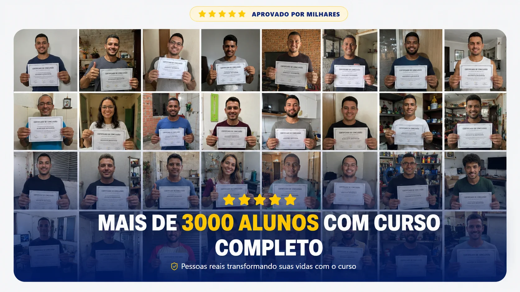 Alunos formados